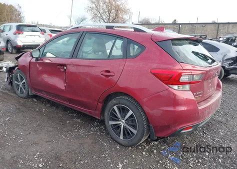 2022 Subaru Impreza Premium 5-Door из США, поврежденный, VIN 4S3GTAV65N3706833